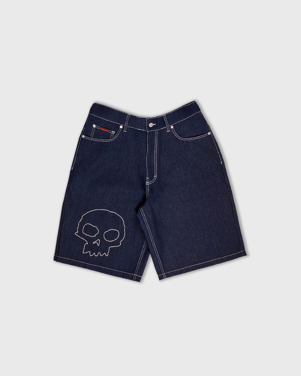 Pleasures Skull Jorts