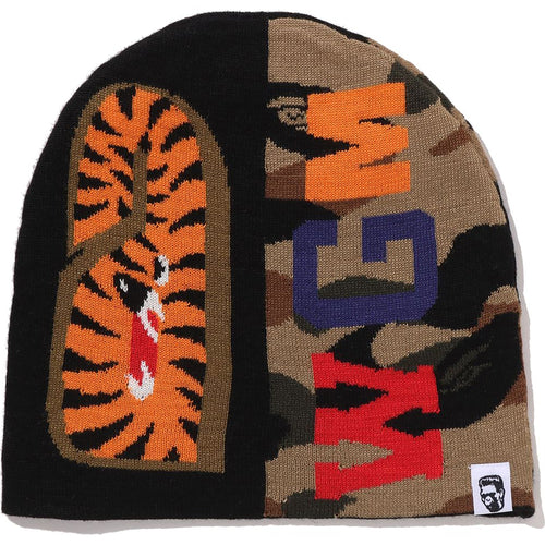 1ST CAMO SHARK KNIT CAP MENS