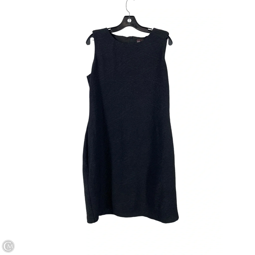 Dress Work By Dana Buchman In Black, Size: 14
