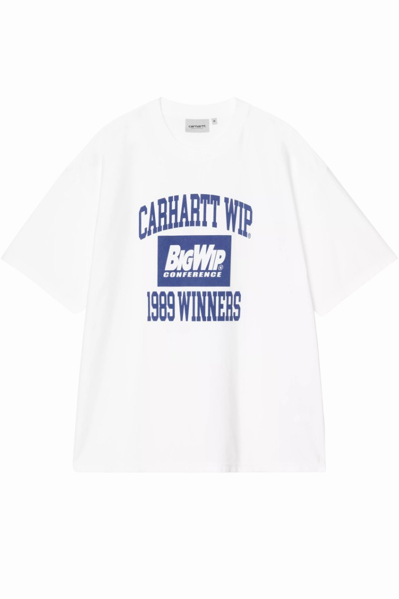 CARHARTT WIP 1989 WINNERS T-SHIRT White Heavy Stone Wash