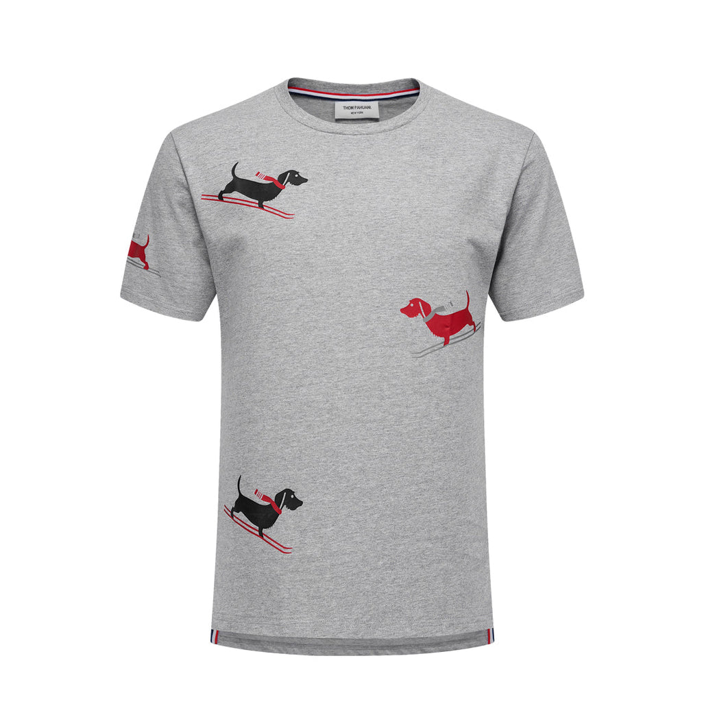 Men's Classic Four-Bar Lobster T-Shirt - 100% Cotton Made in Japan | Thom Browne