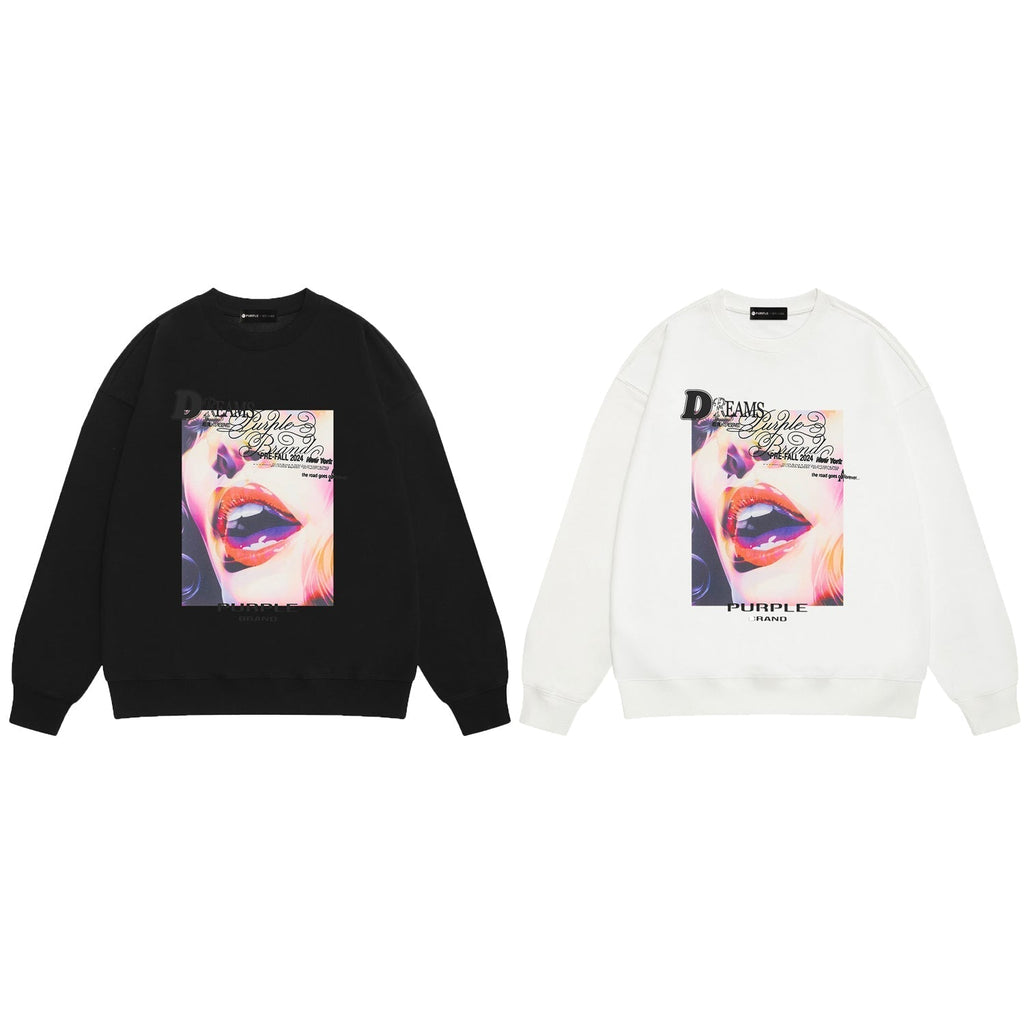 Purple  Sweatshirt