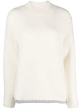 Jacquemus logo-intarsia jumper