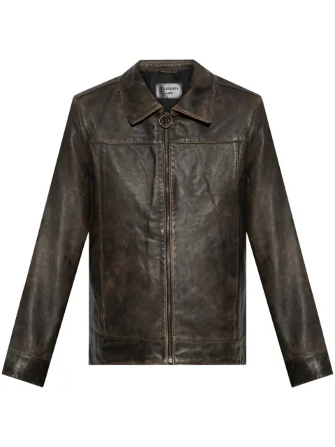 AllSaints Alkan leather jacket