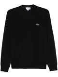 Lacoste crocodile-patch sweater