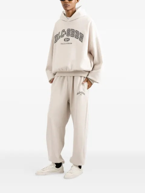 Dolce & Gabbana logo-print hooded sweatshirt