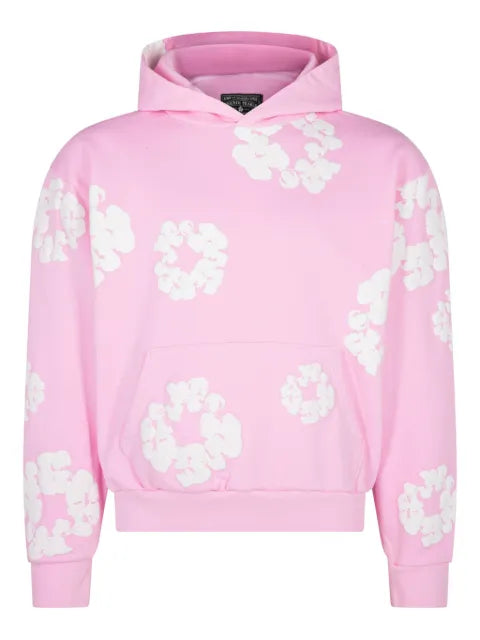 Denim Tears The Cotton Wreath "Powder Pink" hoodie