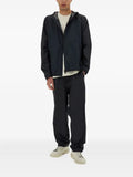 BOSS hooded panelled windbreaker
