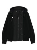 sacai zip-front hooded jacket