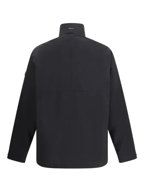 Moncler high-neck flap-pocket jacket
