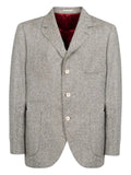 Brunello Cucinelli herringbone blazer