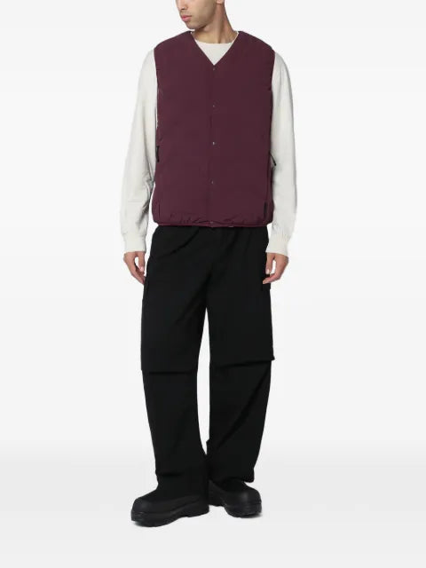 PURPLE MOUNTAIN OBSERVATOR quilted v-neck gilet