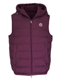 Moncler Mardeillan hooded logo gilet
