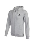 adidas 3-stripes zip-fastening hoodie