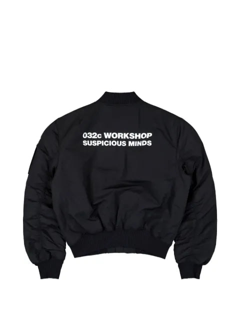 032c zip-up bomber jacket