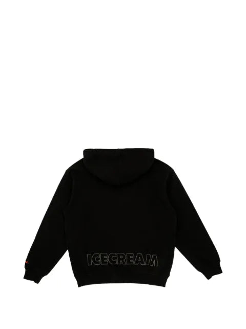 ICECREAM Kobe embossed hoodie