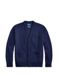 Polo Ralph Lauren crest patch pocket cardigan