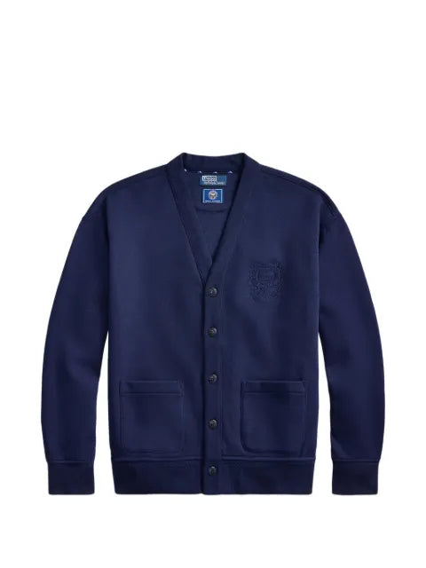 Polo Ralph Lauren crest patch pocket cardigan