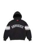 Supreme logo-detail zip-up hoodie