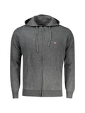 NORWAY 1963 mélange-effect zip-up hoodie