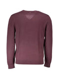 Napapijri logo-patch V-neck sweater