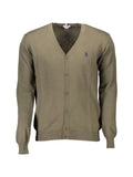 U.S. POLO ASSN. V-neck button-up cardigan