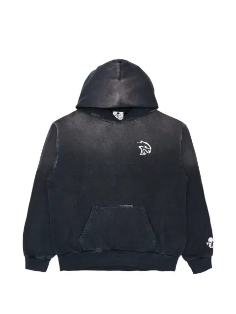Warren Lotas Dodge SRT Loves ATL logo-print faded hoodie