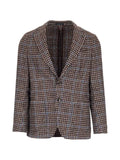 Al Duca D’Aosta 1902 check wool blazer
