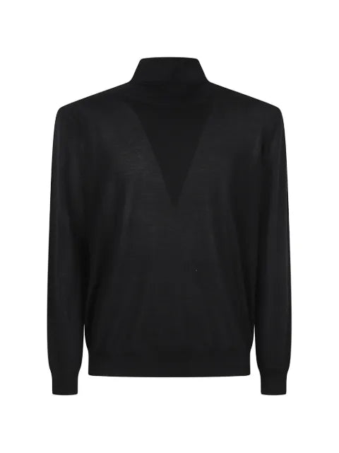 Brett Johnson fine-knit turtleneck sweater