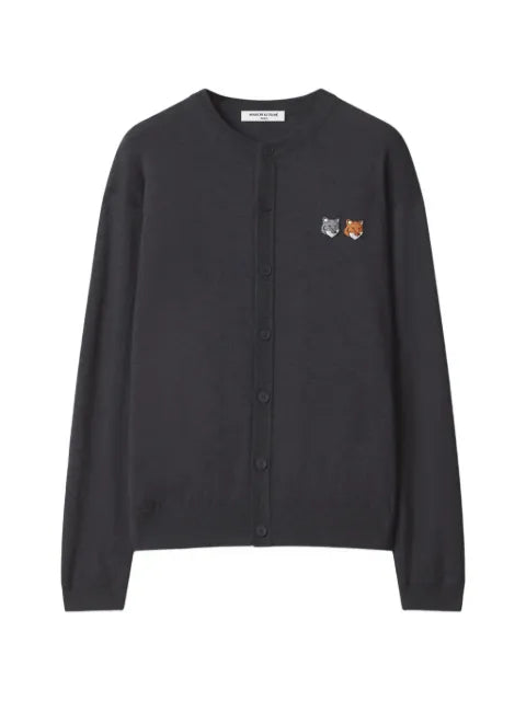Maison Kitsuné fox-patch cardigan