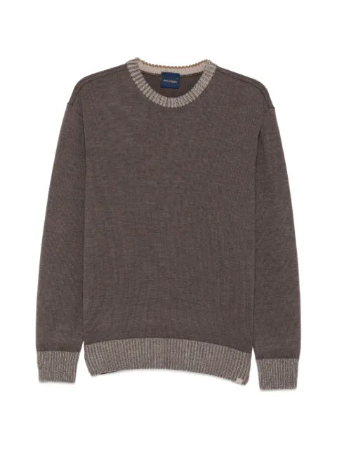 Paul & Shark ribbed-trim virgin-wool sweater