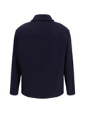 BROOKSFIELD button-up patch-pocket sweater