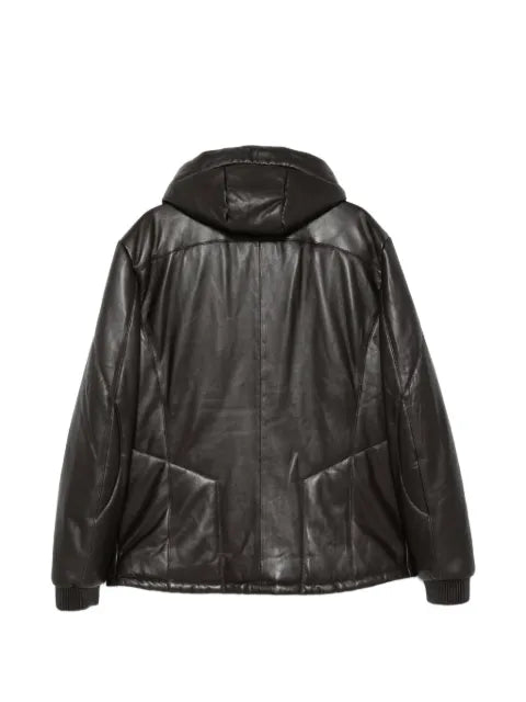 SERGIO MORETTI FIRENZE quilted hooded jacket