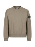 Stone Island 6100022 brushed organic-cotton fleece sweatshirt