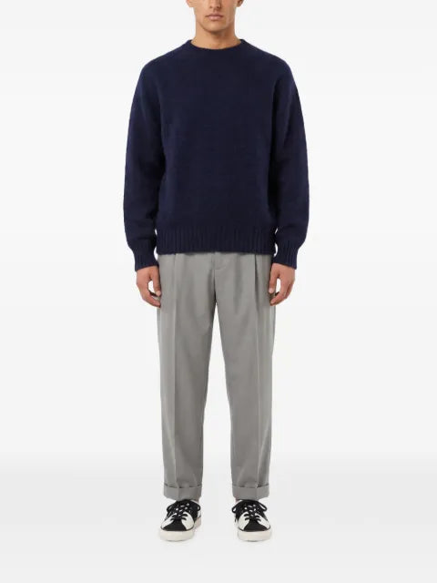 YMC crew-neck raglan-sleeve sweater