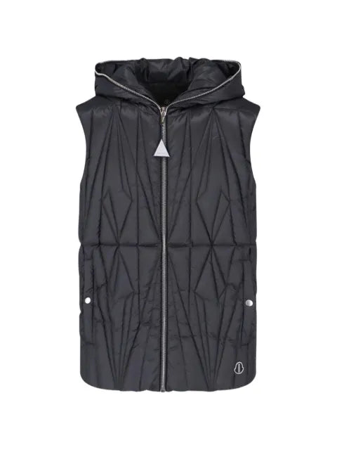 Moncler x Rick Owens quilted hooded gilet