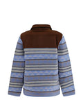 Guest In Residence patterned corduroy-panel sshirt jacket