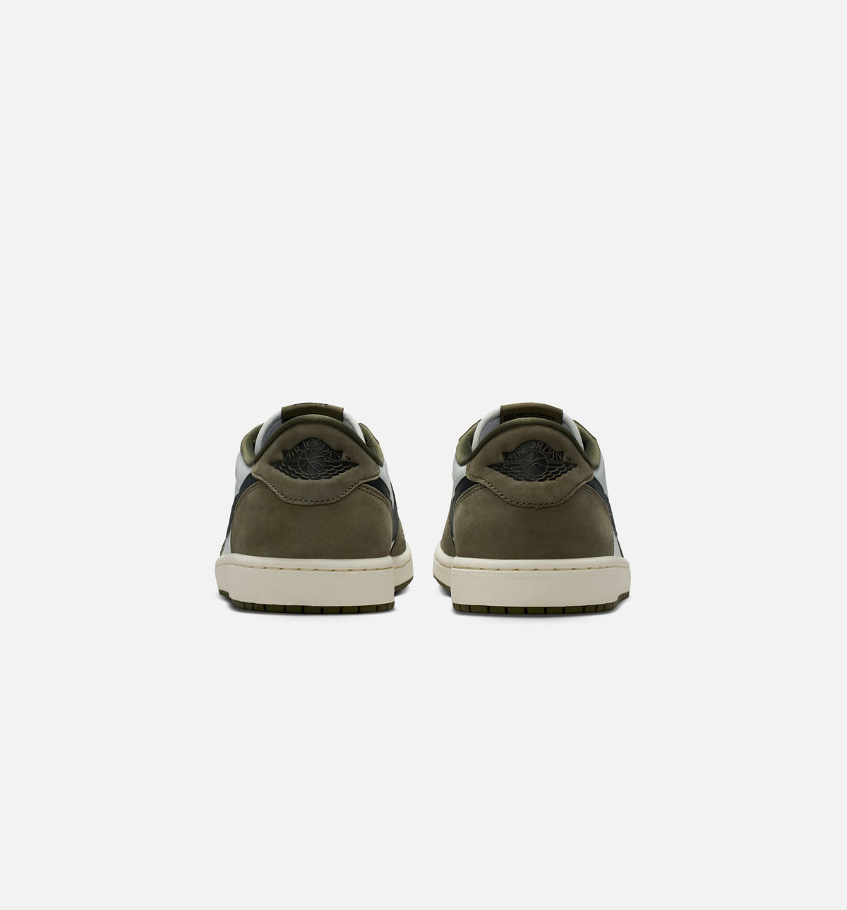 Air Jordan 1 Low OG Men's Lifestyle Shoes - Medium Olive/Black/Summit White/Sail