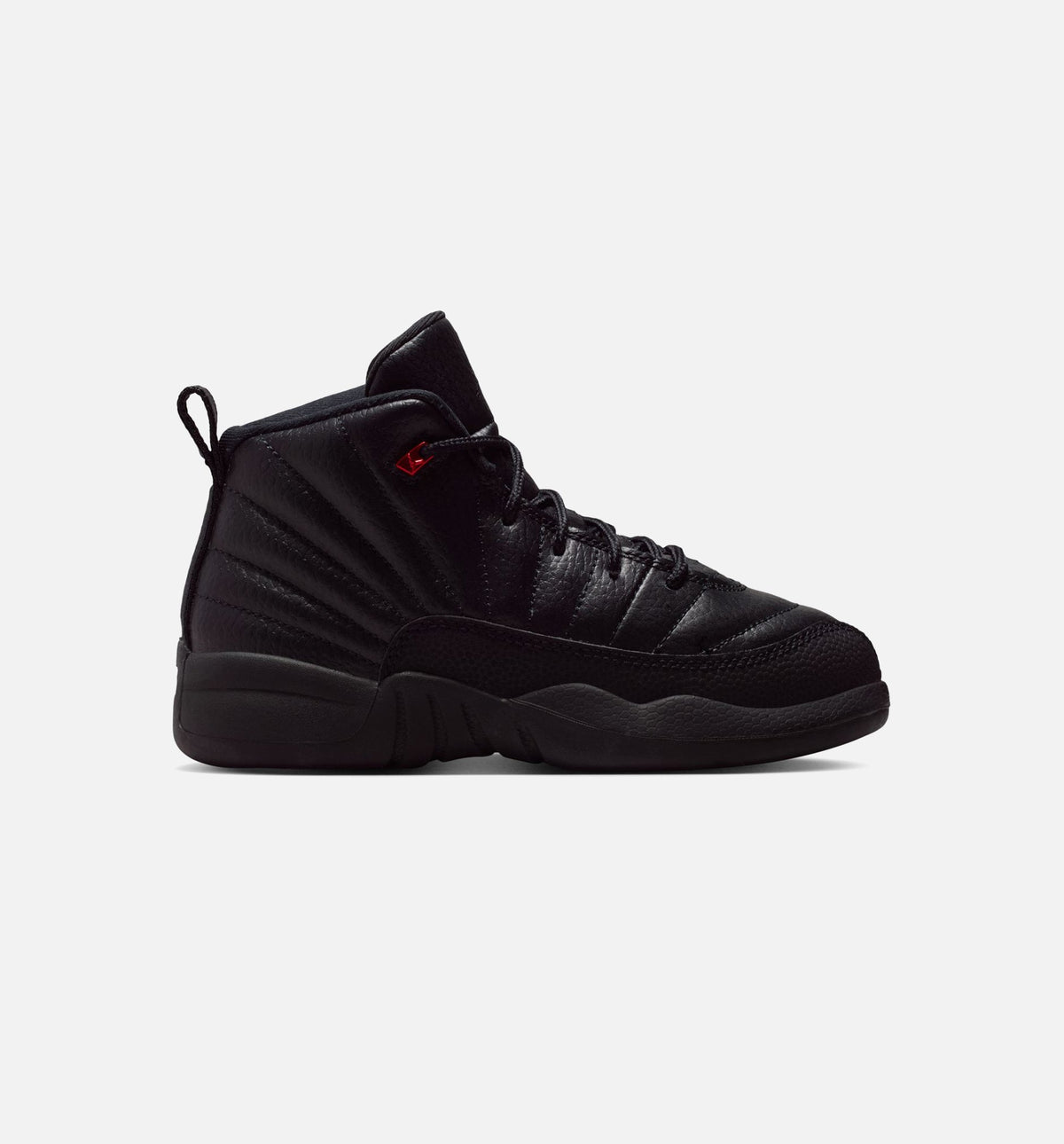 Air Jordan 12 Retro Bloodline Preschool Lifestyle Shoes - Black/Varsity Red
