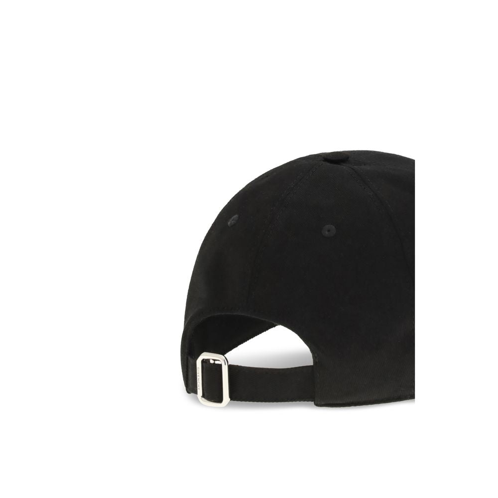 Givenchy Black Cotton Baseball Cap