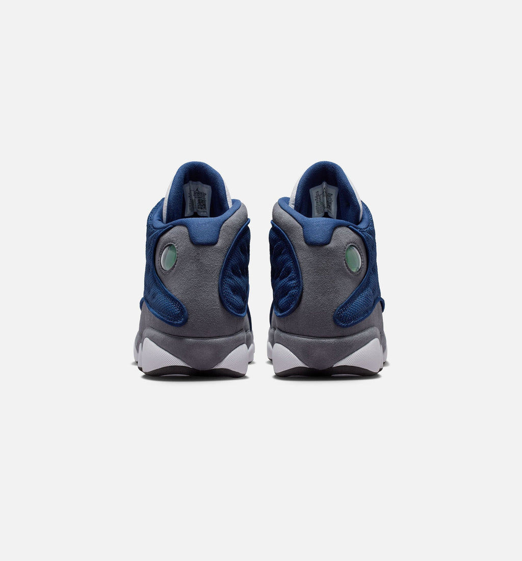 Air Jordan 13 Retro Navy and Flint Grey Men's Lifestyle Shoes | Navy / University Blue / Flint Grey / White