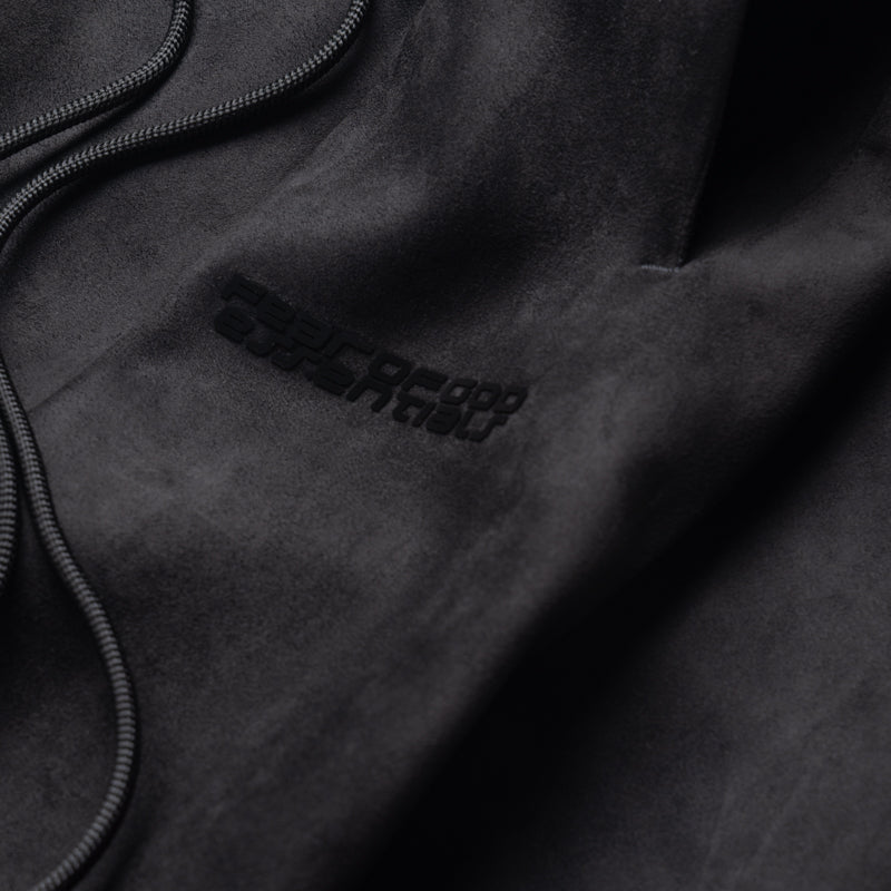 Fear Of God Essentials Suede Fleece Flare Sweatpant - Vintage Black