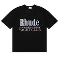 RHUDE Grand Prix logo T-Shirts