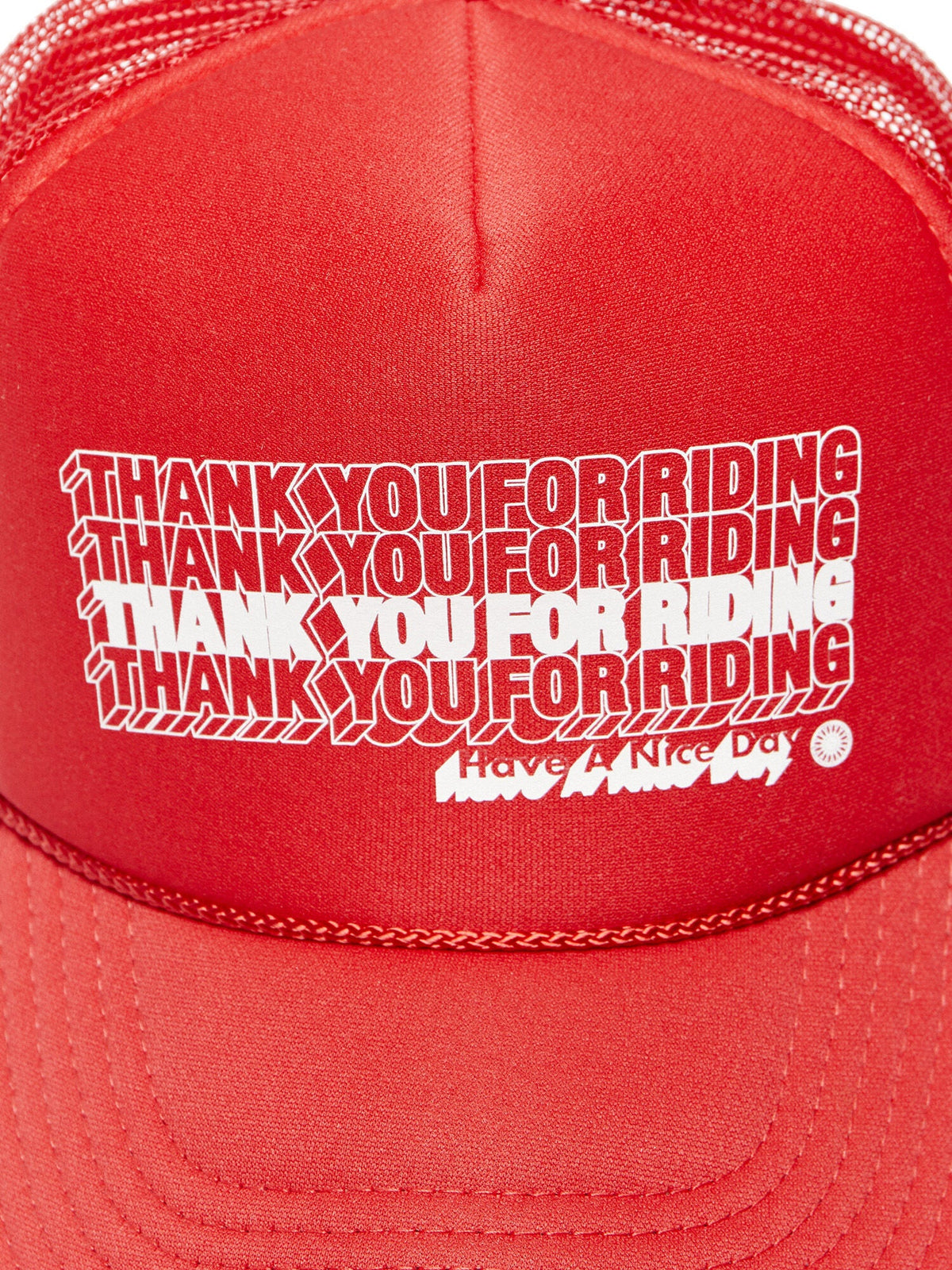 TY FOR RIDING TRUCKER HAT