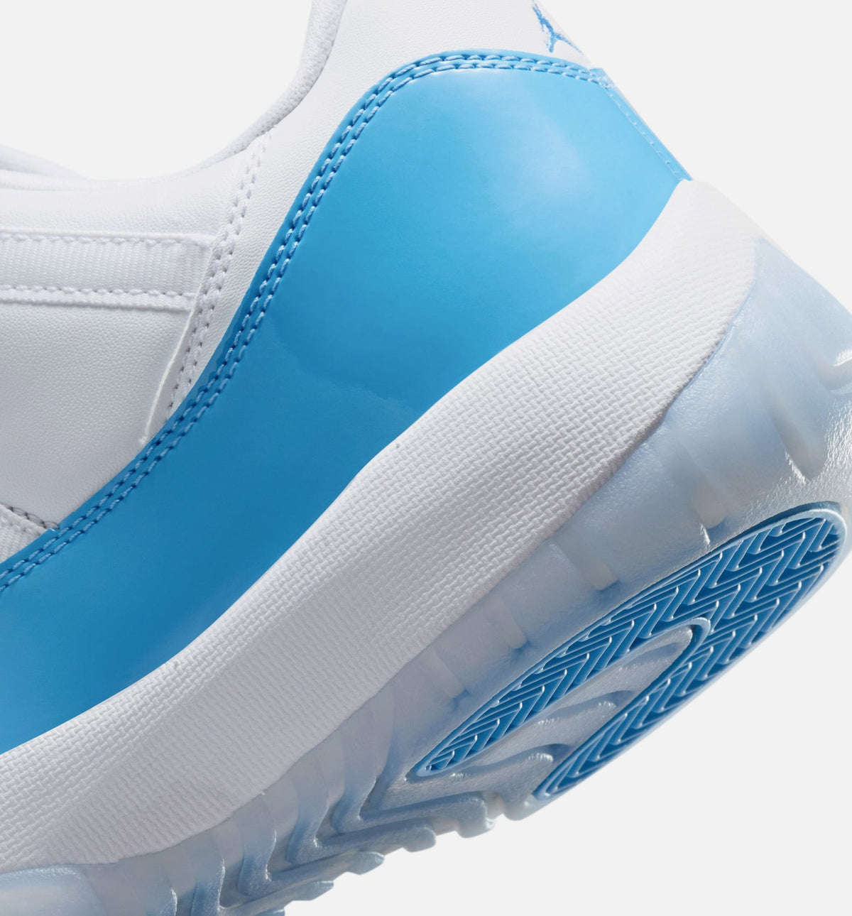 Air Jordan 11 Retro Low University Blue Men's Lifestyle Shoes - White/University Blue/Black