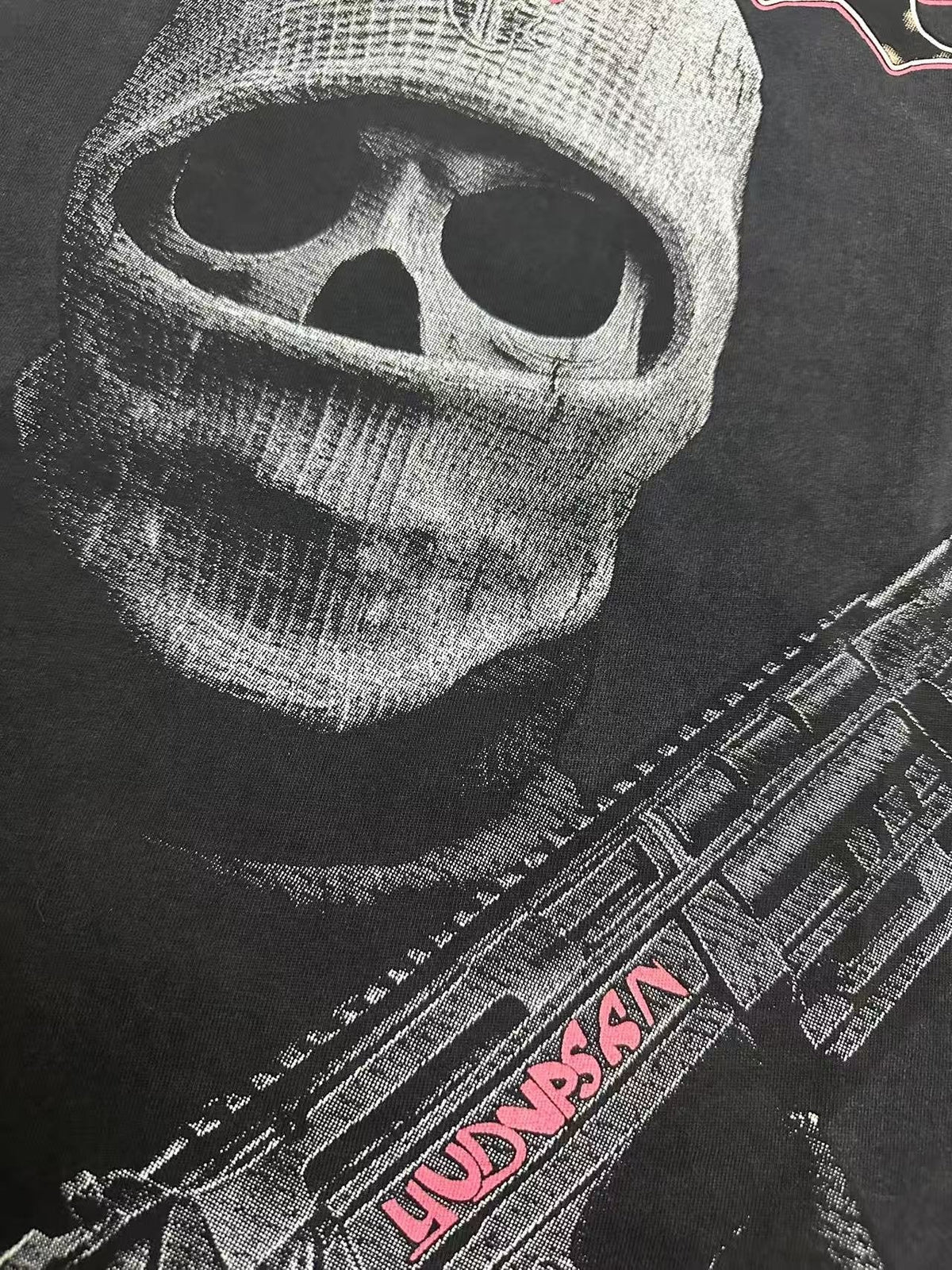 Godspeed Fortis Fortuna Washed Black Graphic T-Shirt
