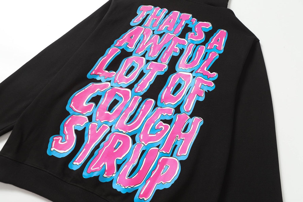 THAT'S A AWFUL LOT OF COUGH SYRUP Star Graphic Hoodie