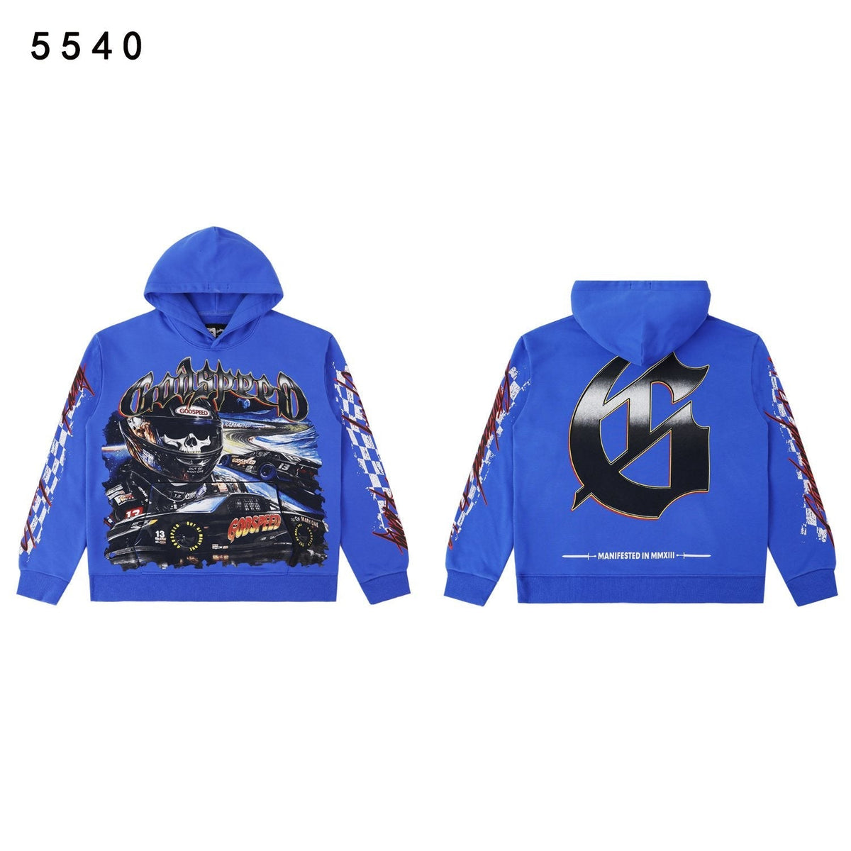 Godspeed Racing Graphic Washed Hoodie