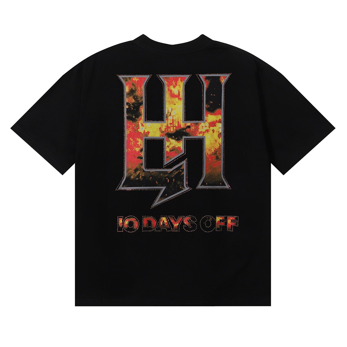 Life Hustlere Masked Angel Graphic Short-Sleeve T-Shirt