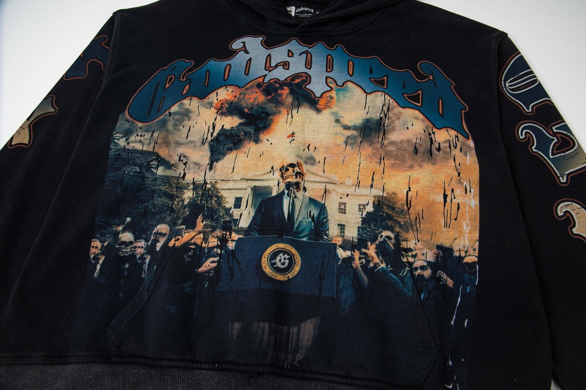 Godspeed Out of Many One Graphic Hoodie